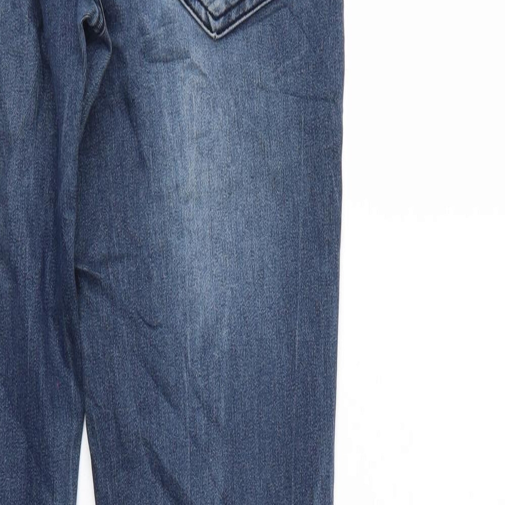 Womens UK Size  Cecil Regular Fit Straight Blue Jeans