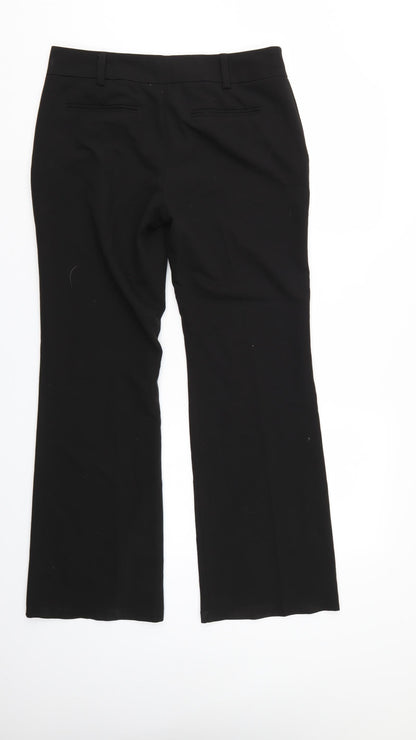 TU Womens Black   Trousers  Size 12 L28 in