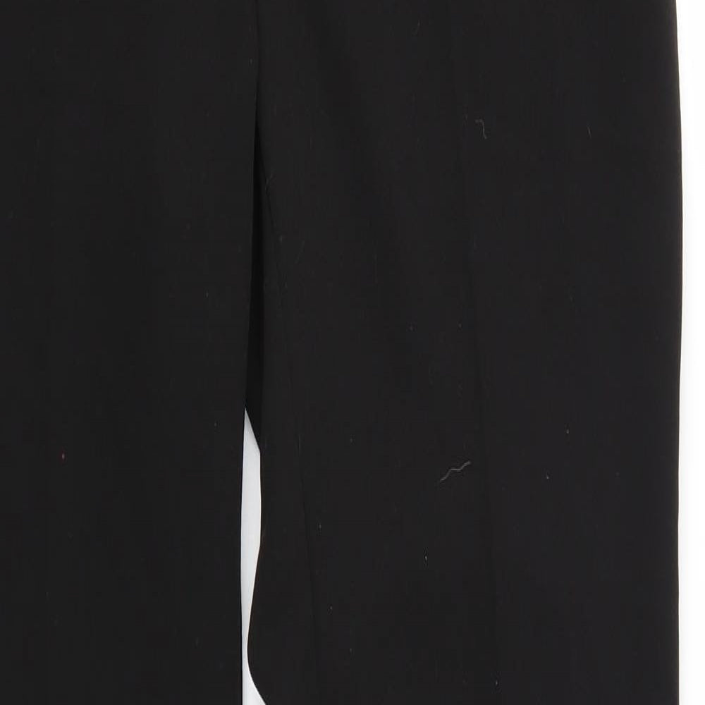 TU Womens Black   Trousers  Size 12 L28 in