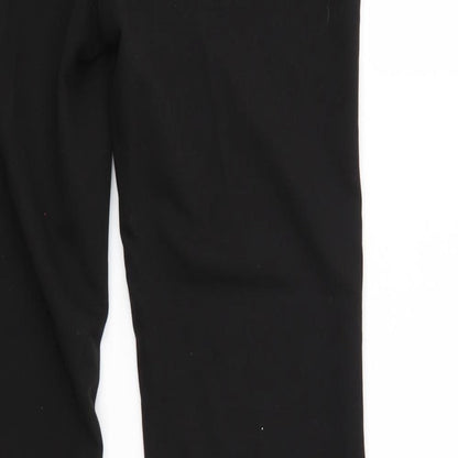 TU Womens Black   Trousers  Size 12 L28 in