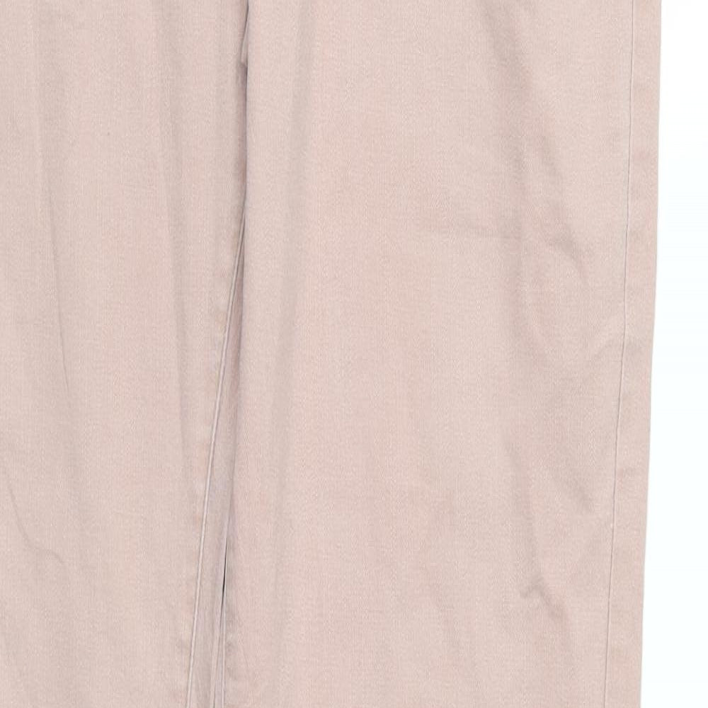 Yessica Womens Pink  Denim Skinny Jeans Size 18 L30 in