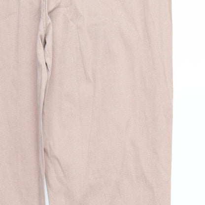 Yessica Womens Pink  Denim Skinny Jeans Size 18 L30 in