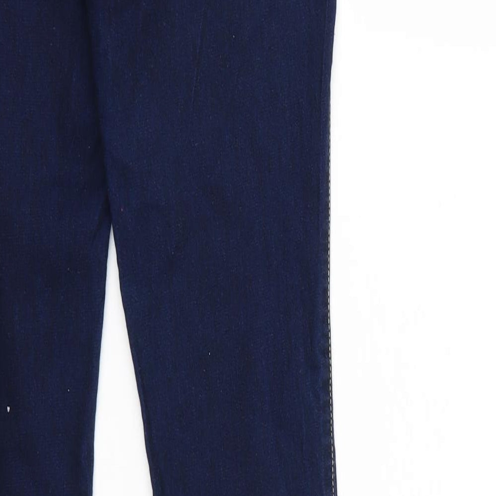 Denim & Co. Womens Blue  Denim Jegging Jeans Size 10 L29 in