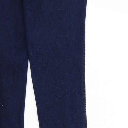 Denim & Co. Womens Blue  Denim Jegging Jeans Size 10 L29 in