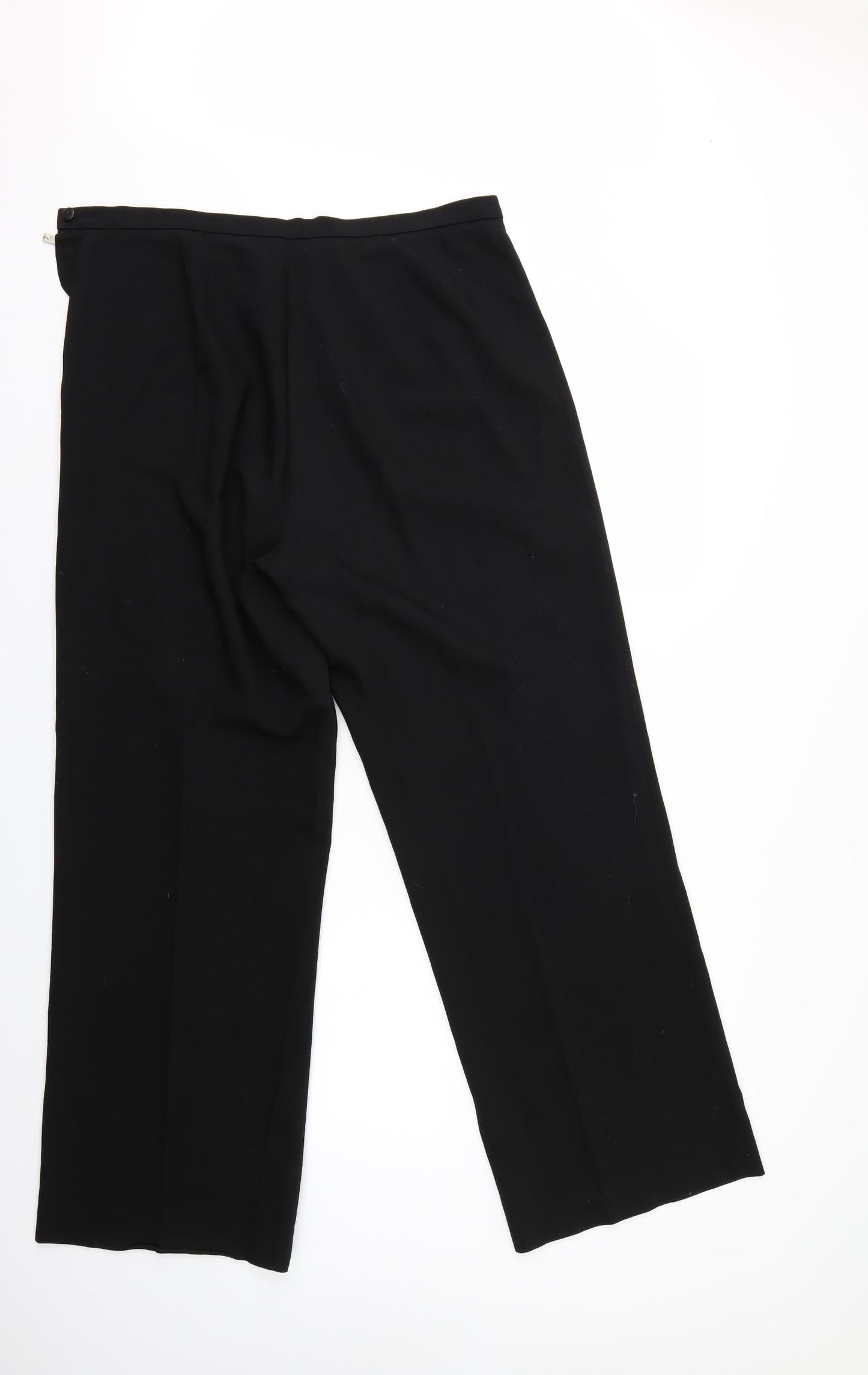 Viella Womens Black   Trousers  Size 14 L30 in