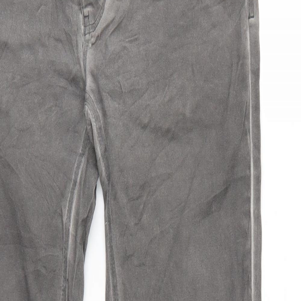 Womens UK Size  Buena Vista Regular Fit Straight Grey Jeans