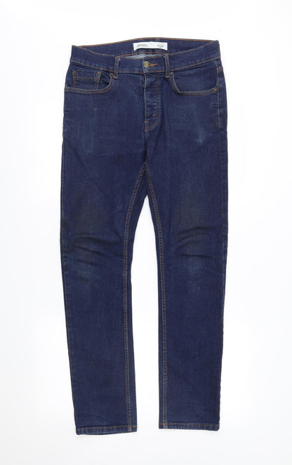 Burton Womens Blue  Denim Straight Jeans Size 30 in L30 in