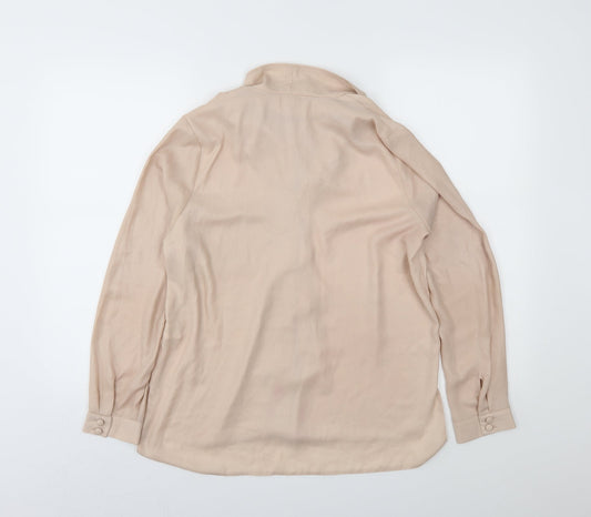 Atmosphere Womens Pink   Basic Button-Up Size 12