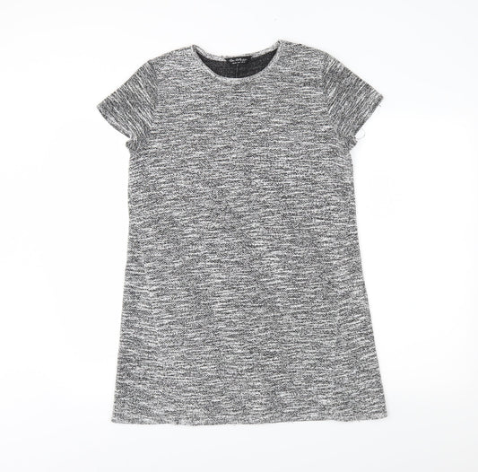 Miss Selfridge Womens Grey   T-Shirt Dress  Size 12