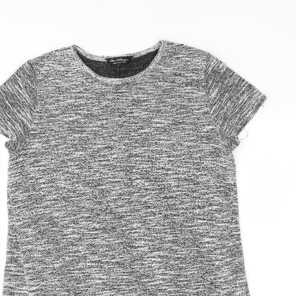 Miss Selfridge Womens Grey   T-Shirt Dress  Size 12