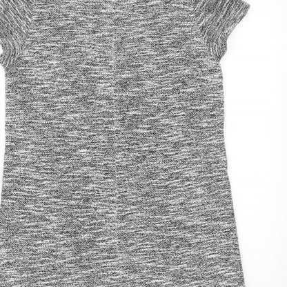 Miss Selfridge Womens Grey   T-Shirt Dress  Size 12