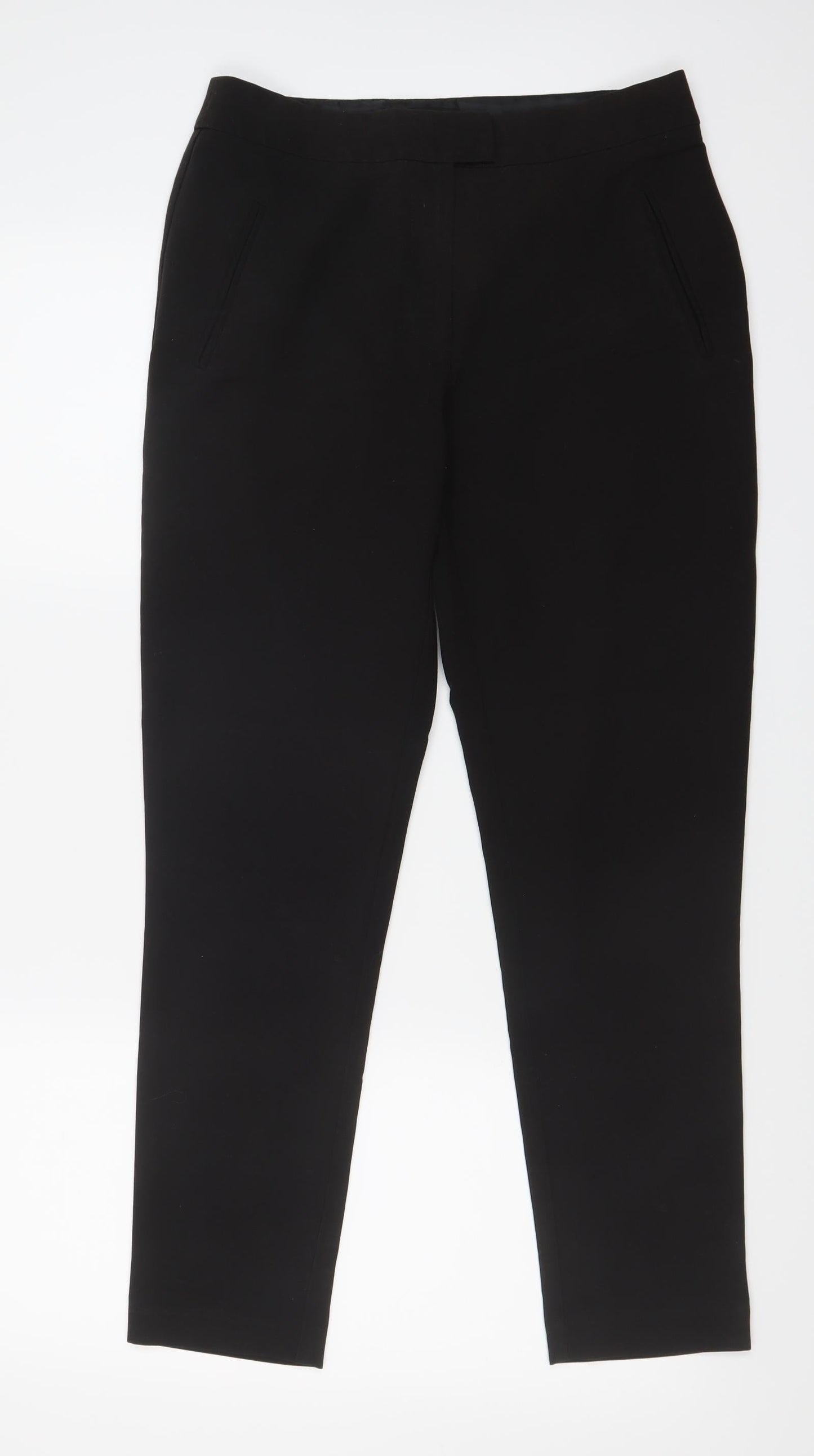 New Look Womens Black   Trousers  Size 8 L27 in