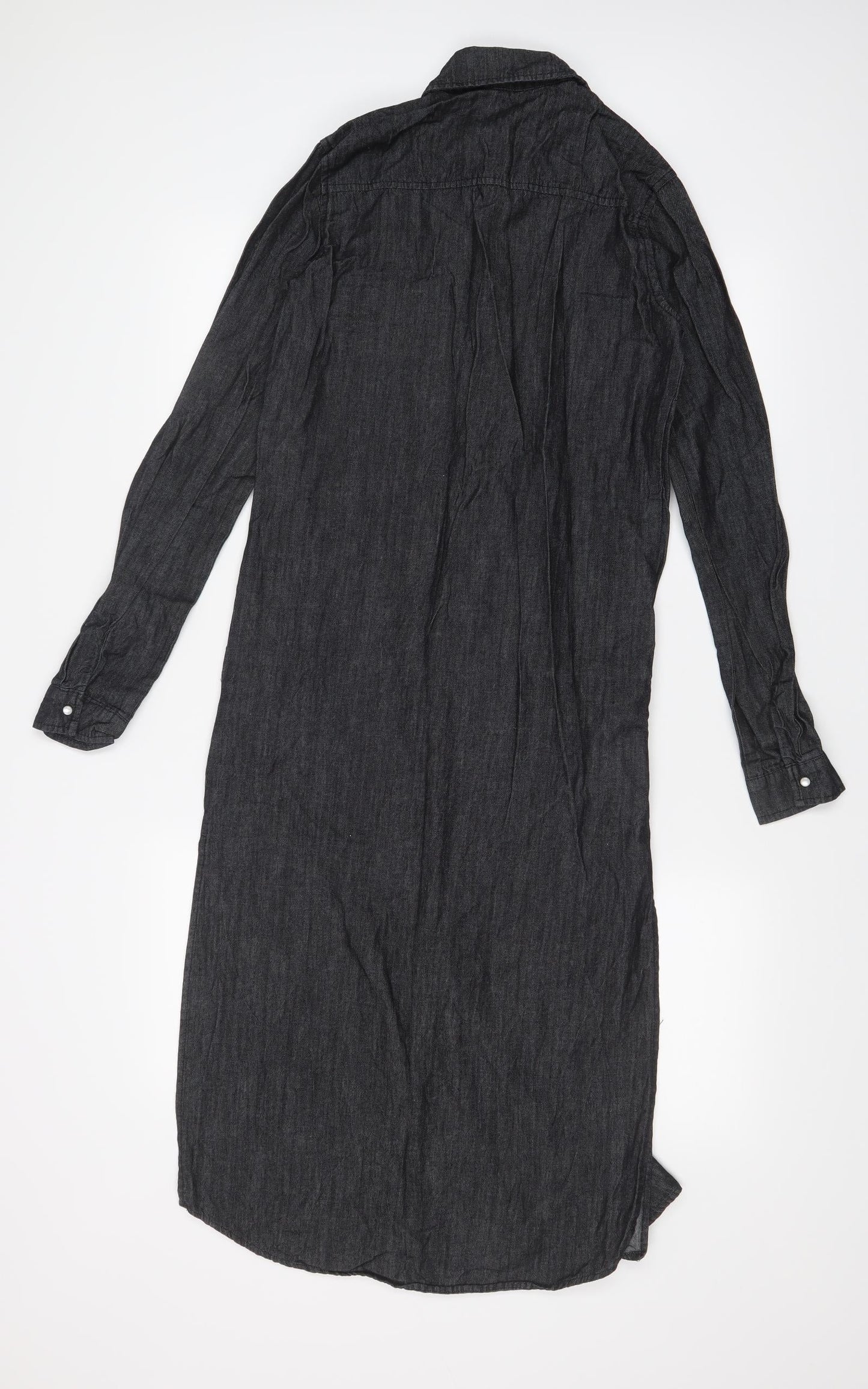 Boohoo Womens Black   T-Shirt Dress  Size 6