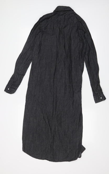 Boohoo Womens Black   T-Shirt Dress  Size 6