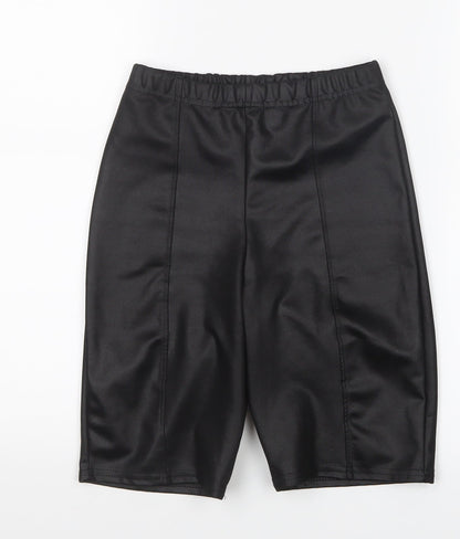 I-X London Womens Black   Skimmer Shorts Size 6