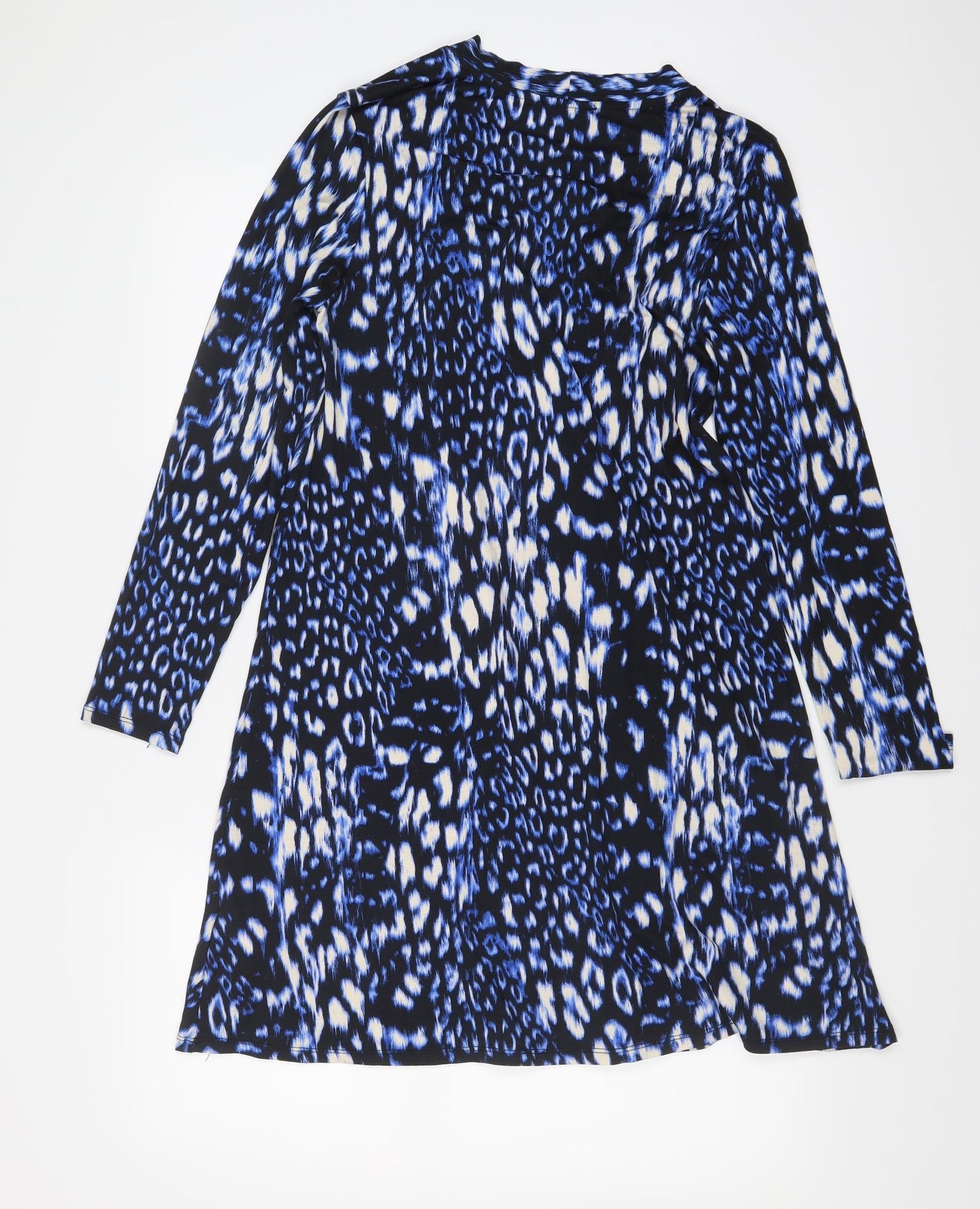 Principles Womens Blue Animal Print  Shift  Size 10