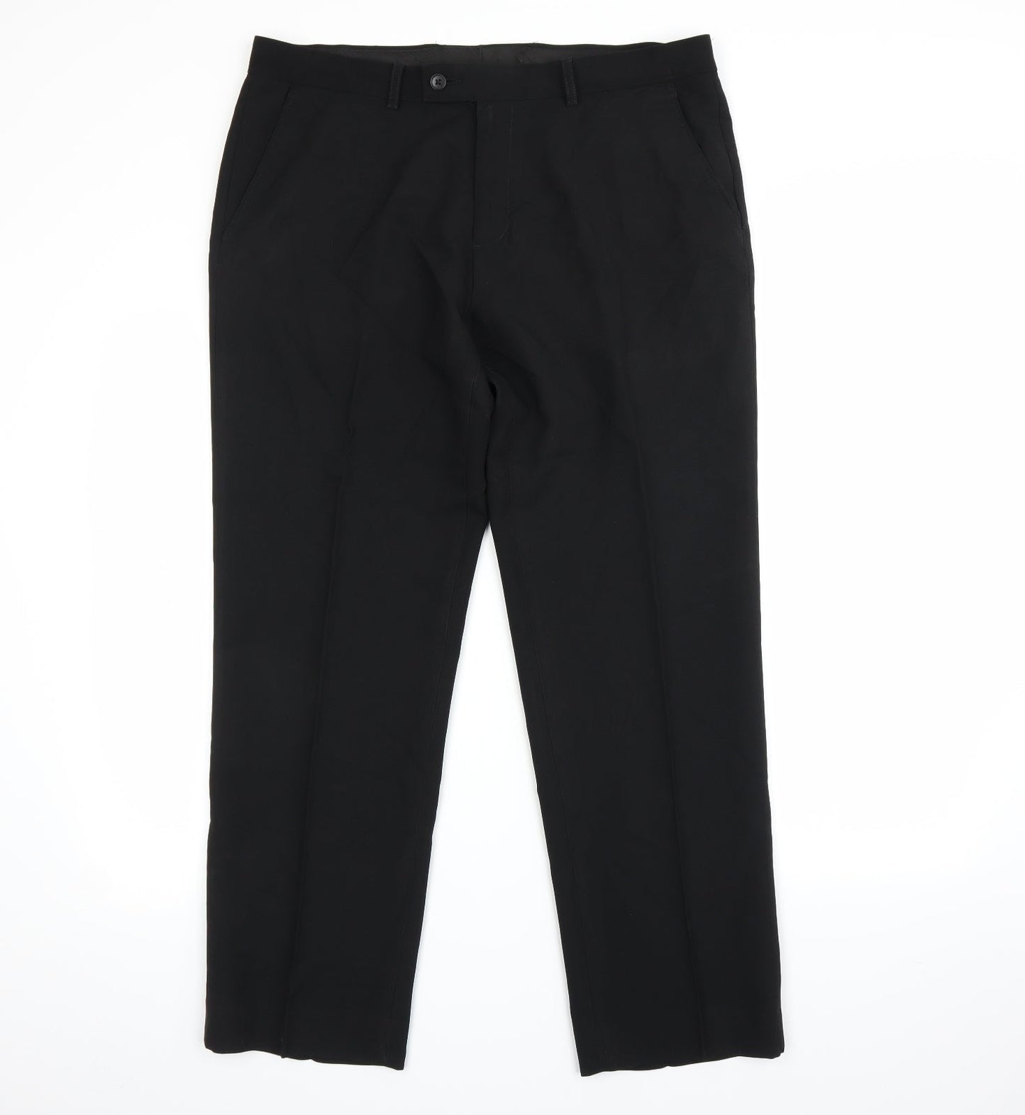 George Womens Black   Dress Pants Trousers Size 36 in L29 in