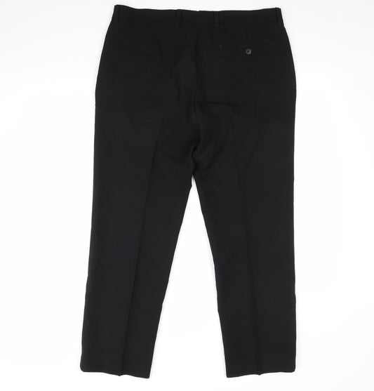 George Womens Black   Dress Pants Trousers Size 36 in L29 in