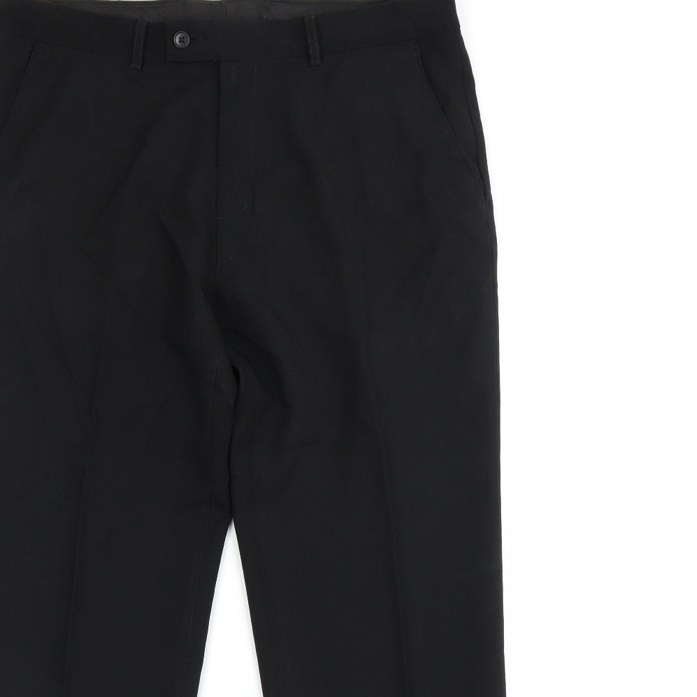 George Womens Black   Dress Pants Trousers Size 36 in L29 in