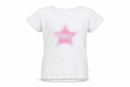 Primark Girls White   Basic T-Shirt Size 6-7 Years