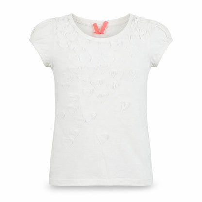 Next Girls White   Basic T-Shirt Size 5 Years