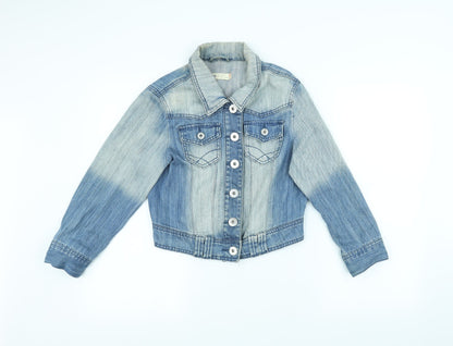 Womens UK Size 10 New Look Blue Jacket