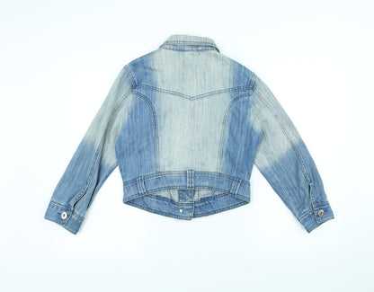 Womens UK Size 10 New Look Blue Jacket