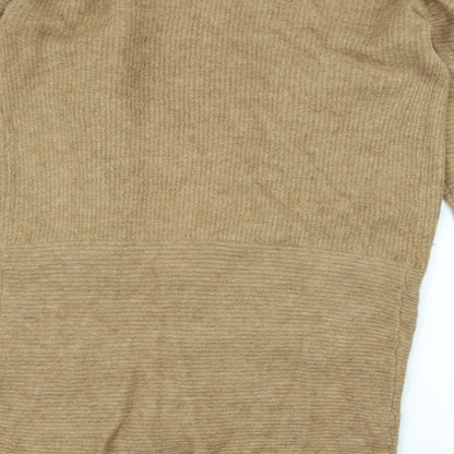 Avenue Womens Brown  Knit Jacket Coatigan Size 14