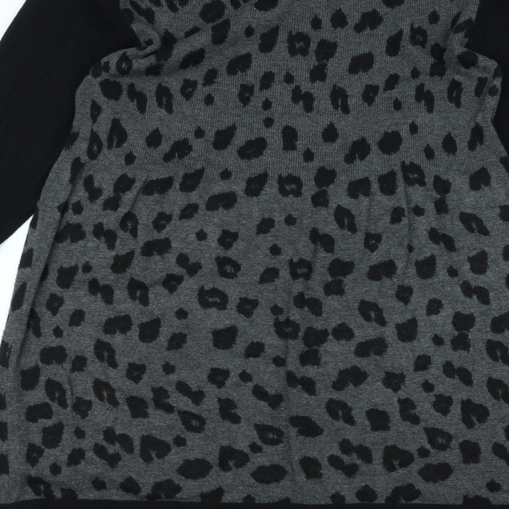 George Womens Black   Basic T-Shirt Size 14