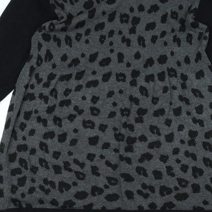 George Womens Black   Basic T-Shirt Size 14