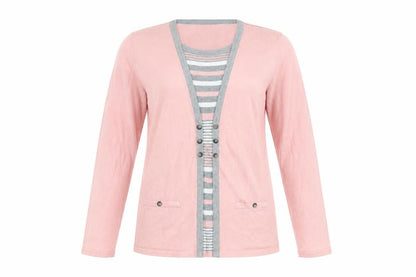 Bonmarché Womens Pink Cardigan Jumper Size 8