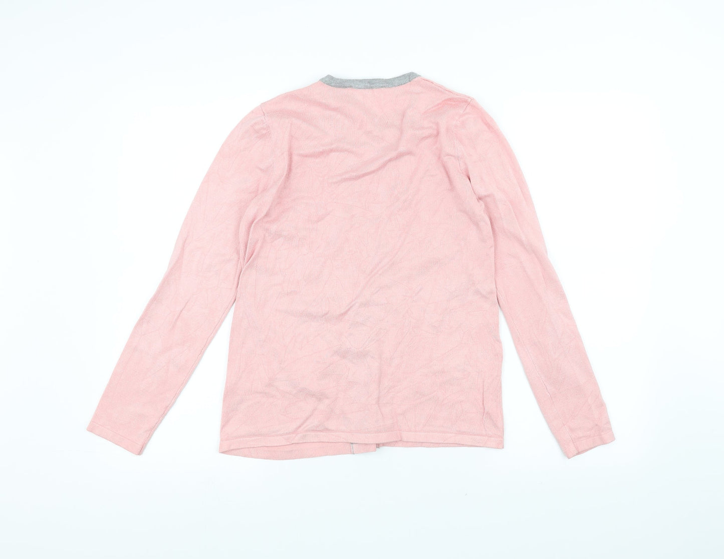 Bonmarché Womens Pink   Cardigan Jumper Size 8