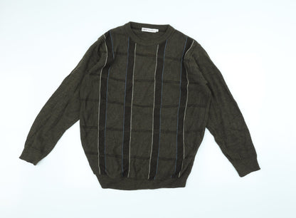 EWM Mens Brown   Pullover Jumper Size M