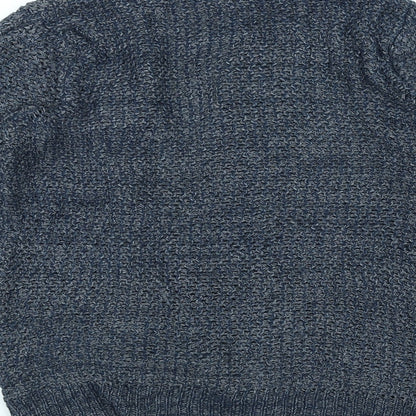 F&F Womens Blue  Knit Jacket Coatigan Size 12