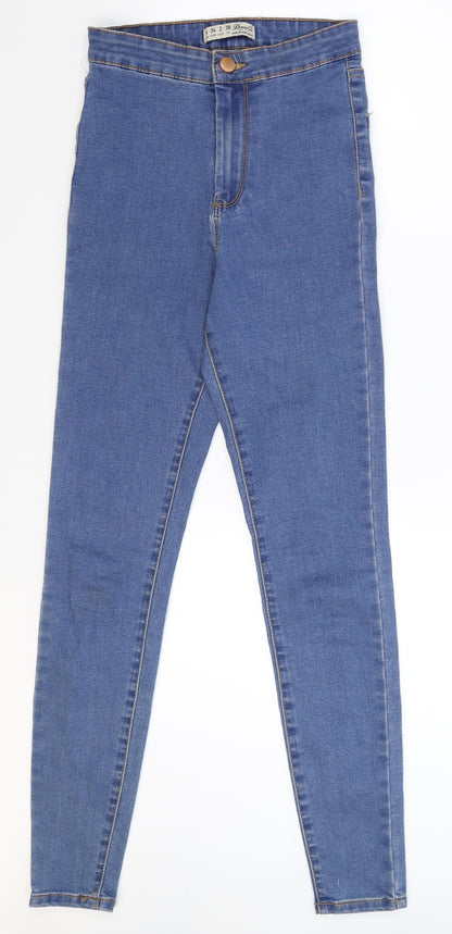 Denim Co Womens Blue  Denim Jegging Jeans Size 6 L28 in
