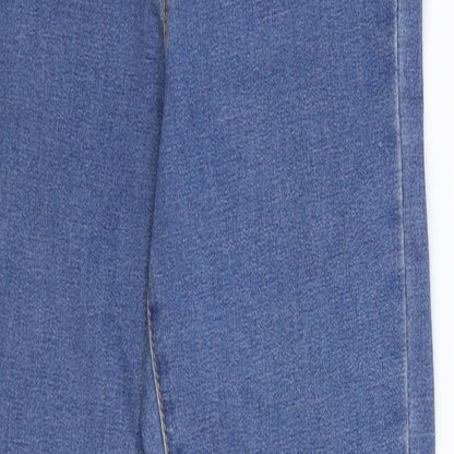 Denim Co Womens Blue  Denim Jegging Jeans Size 6 L28 in