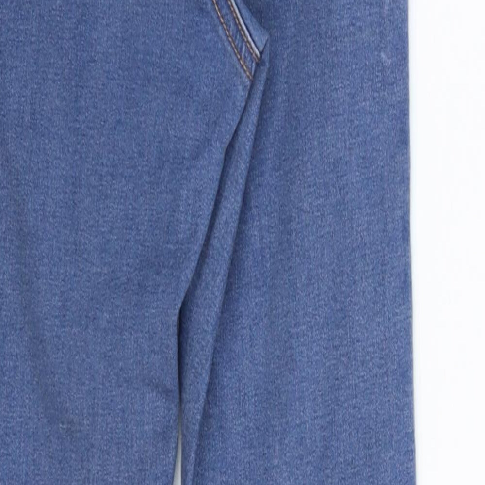 Denim Co Womens Blue  Denim Jegging Jeans Size 6 L28 in