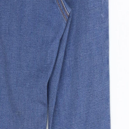 Denim Co Womens Blue  Denim Jegging Jeans Size 6 L28 in