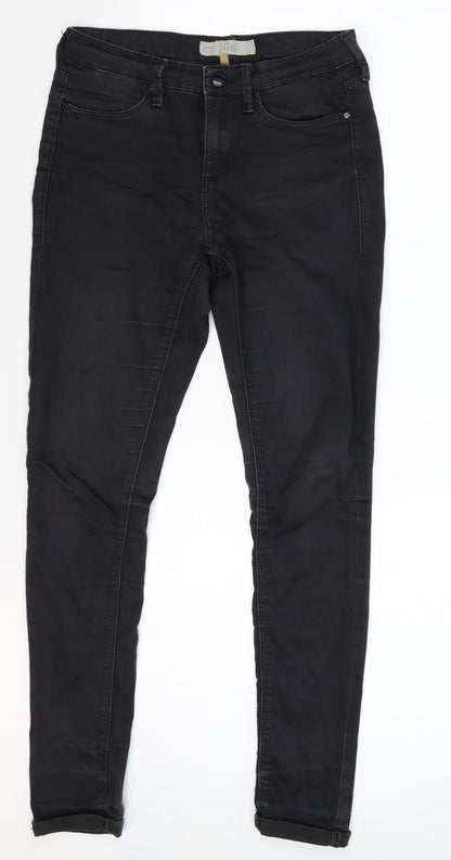 Topshop Womens Black  Denim Jegging Jeans Size 28 in L29 in