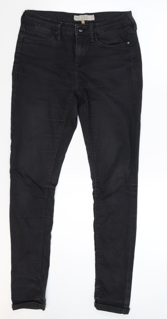 Topshop Womens Black  Denim Jegging Jeans Size 28 in L29 in