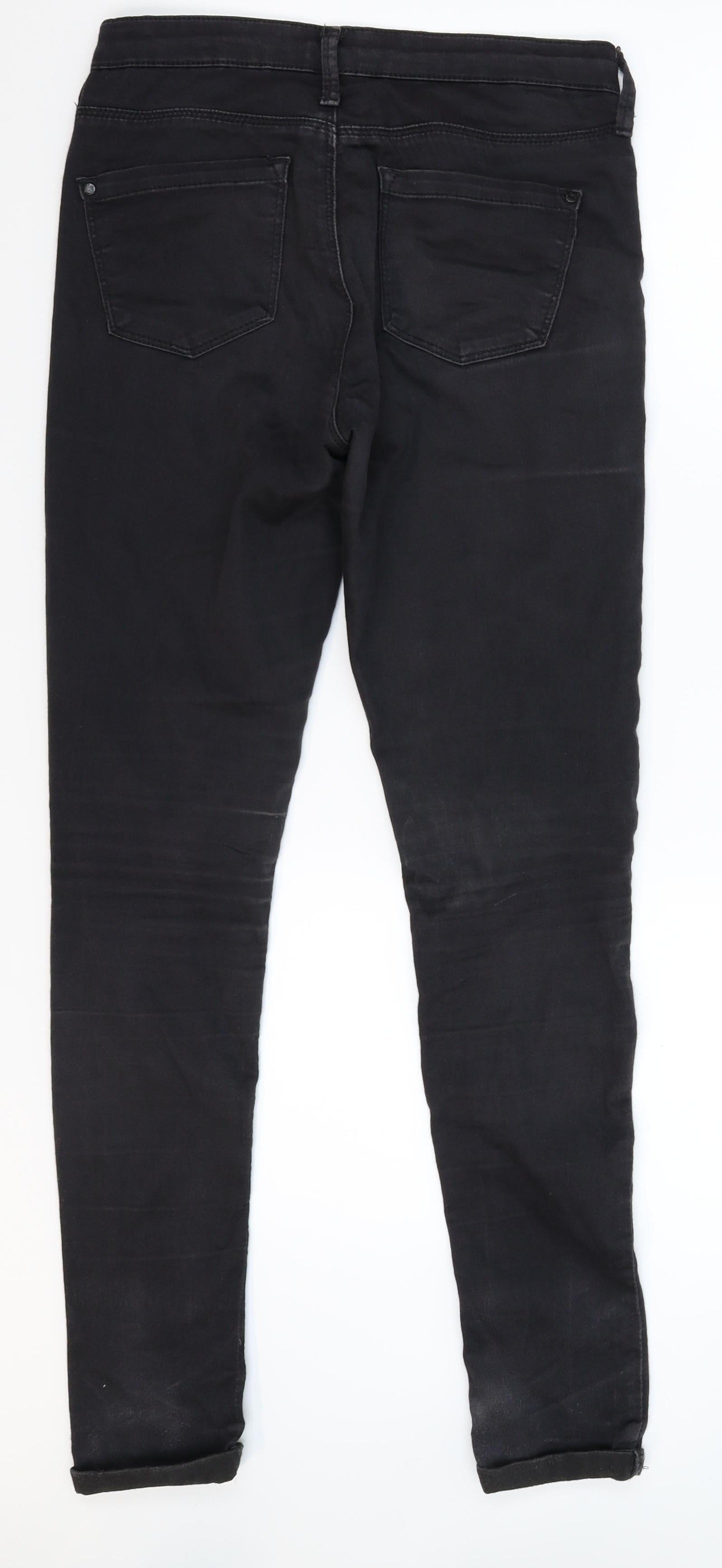 Topshop Womens Black  Denim Jegging Jeans Size 28 in L29 in