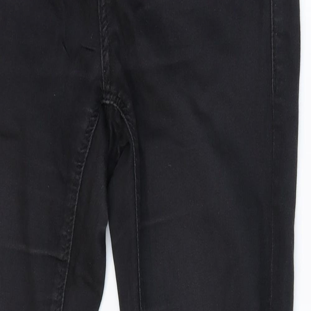 Topshop Womens Black  Denim Jegging Jeans Size 28 in L29 in