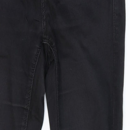 Topshop Womens Black  Denim Jegging Jeans Size 28 in L29 in