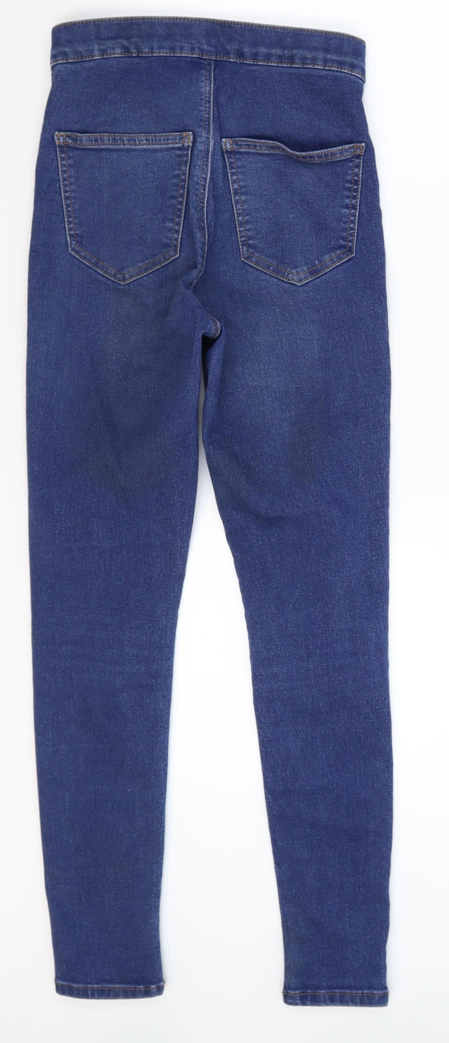 Topshop Womens Blue  Denim Skinny Jeans Size 26 in L26 in