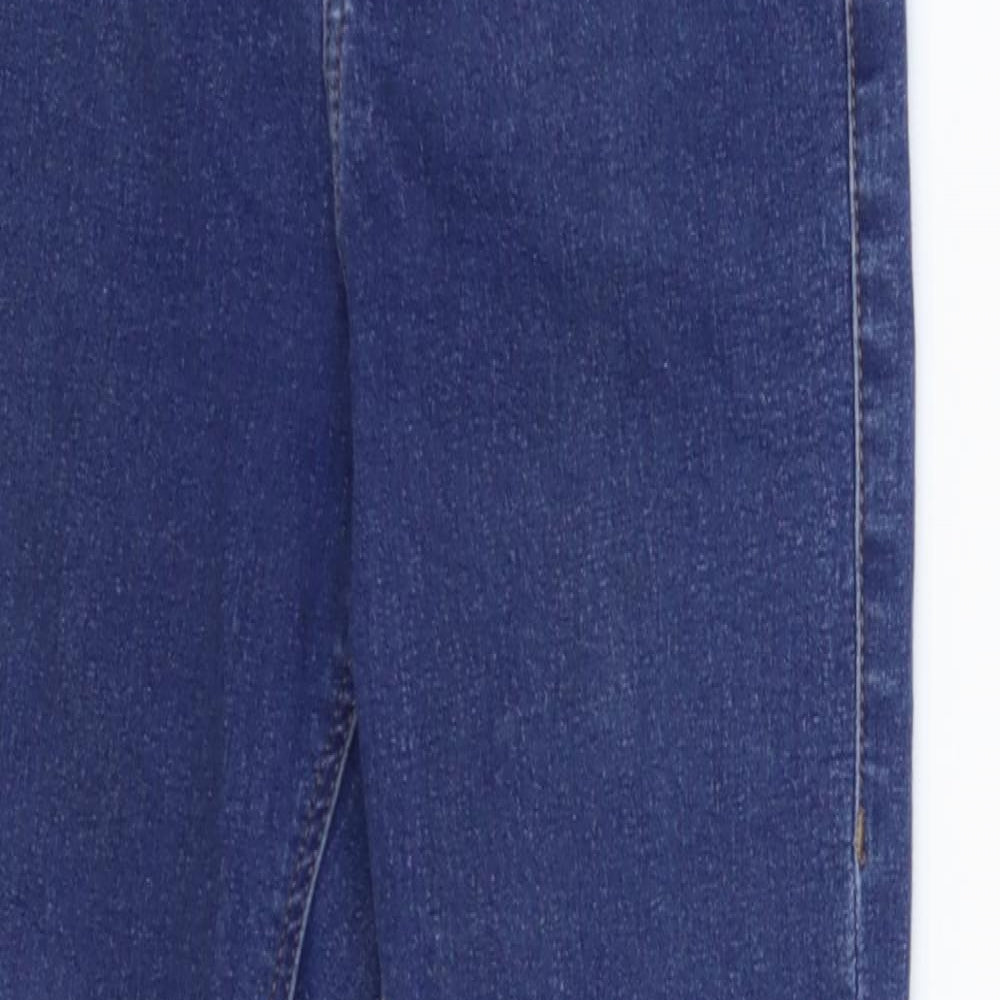 Topshop Womens Blue  Denim Skinny Jeans Size 26 in L26 in