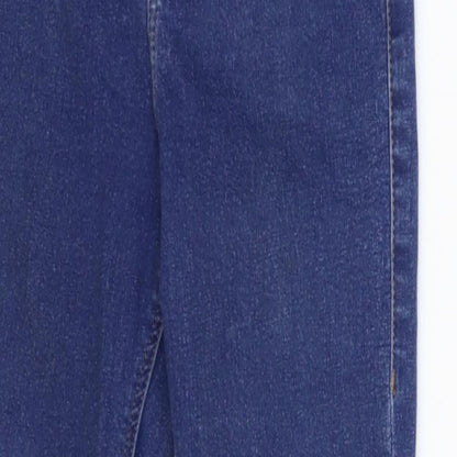 Topshop Womens Blue  Denim Skinny Jeans Size 26 in L26 in