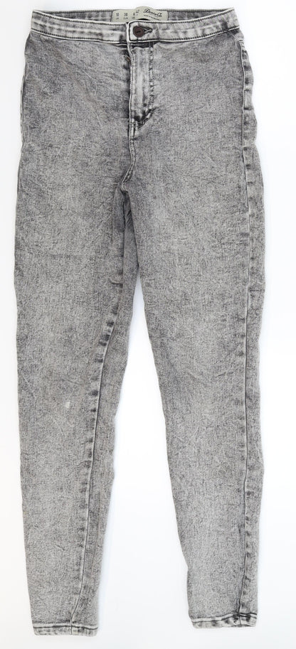 Denim Co Womens Grey  Denim Jegging Jeans Size 10 L28 in