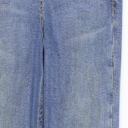 Topshop Womens Blue  Denim Skinny Jeans Size 26 in L26 in