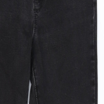 Denim Co Womens Black  Denim Skinny Jeans Size 10 L27 in