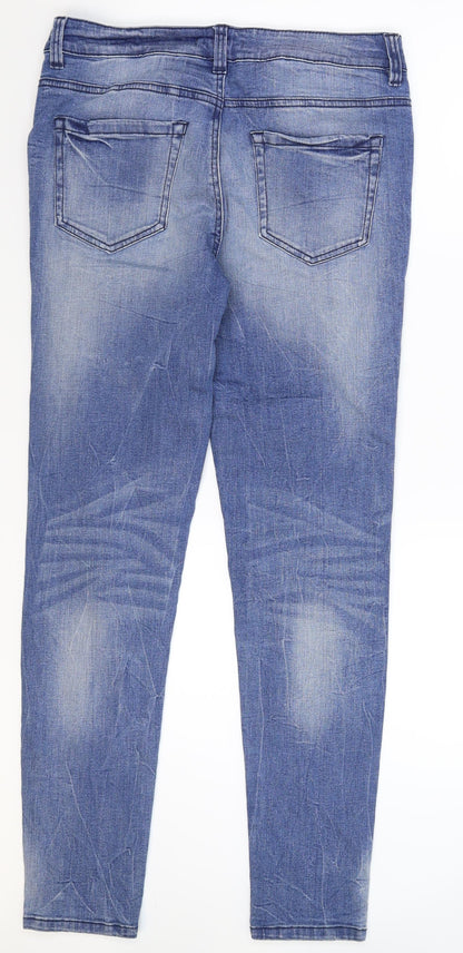 FOREVER 21 Womens Blue  Denim Skinny Jeans Size 28 in L29 in